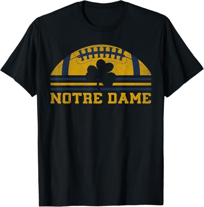 Notre Dame Lovers Notre Dame Souvenir Men Women Kids Retro T-Shirt