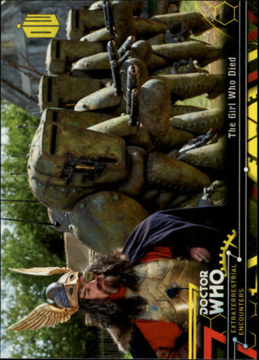 2016 Doctor Who Extraterrestrial Encounters Yellow #96 The Girl Who Died