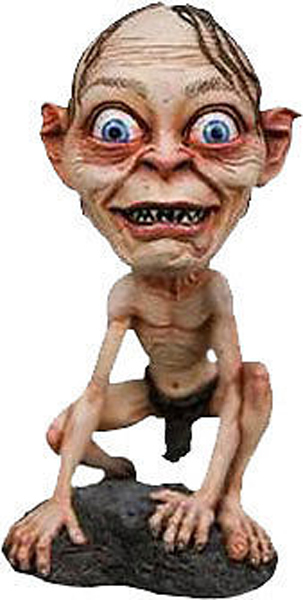 Lord of the Rings / The Hobbit SMEAGOL GOLLUM Resin Bobble Head Knocker - NECA