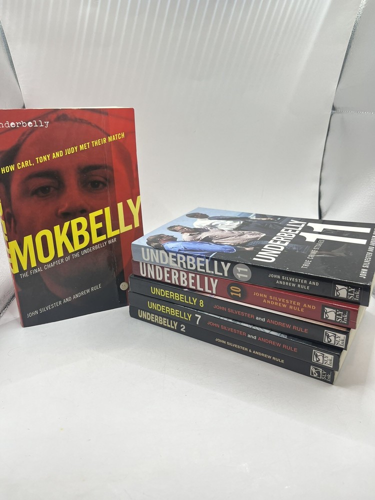 Underbelly Books By John Silvester Andrew Rule Books Mokbelly And 2 7 8 10 11
