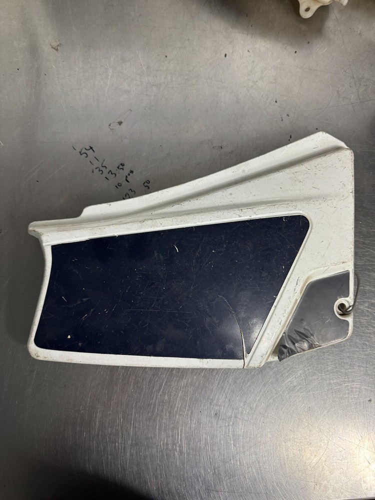 Honda XL185 1989 1990 Left Hand side cover Frame Plastic Part Panel