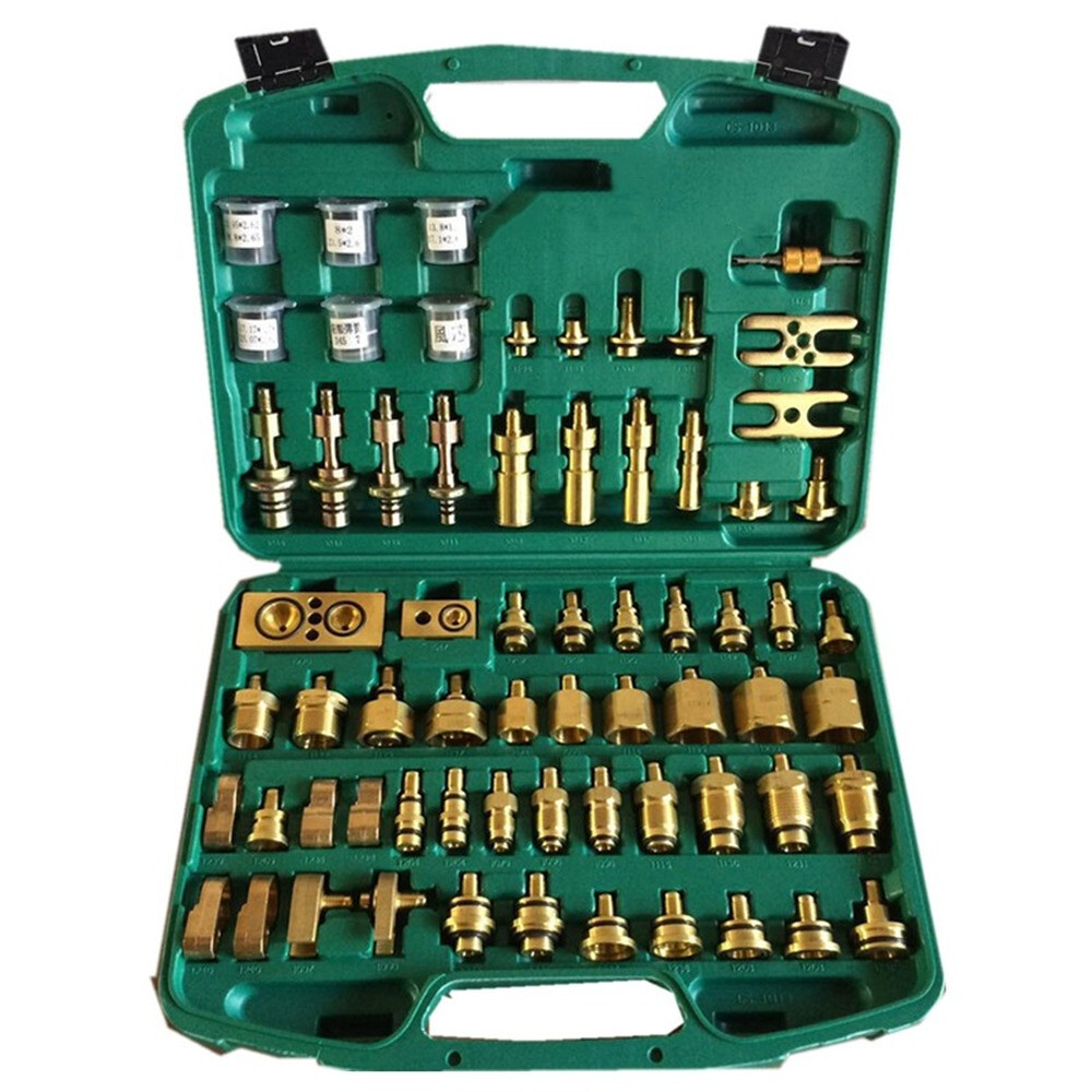 Auto Air Conditioning Leak Detection Tools check testing Connector Repair Kit