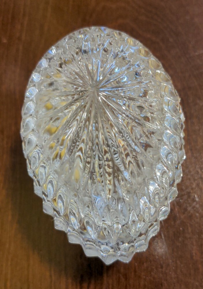 Crystal Egg Trinket box