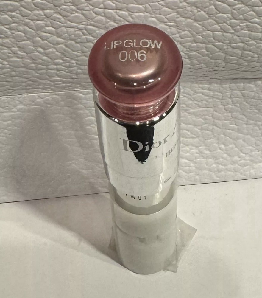 Dior Lip Glow Hydrating Lip Balm in Berry #006 6ml Full Size with White Cap