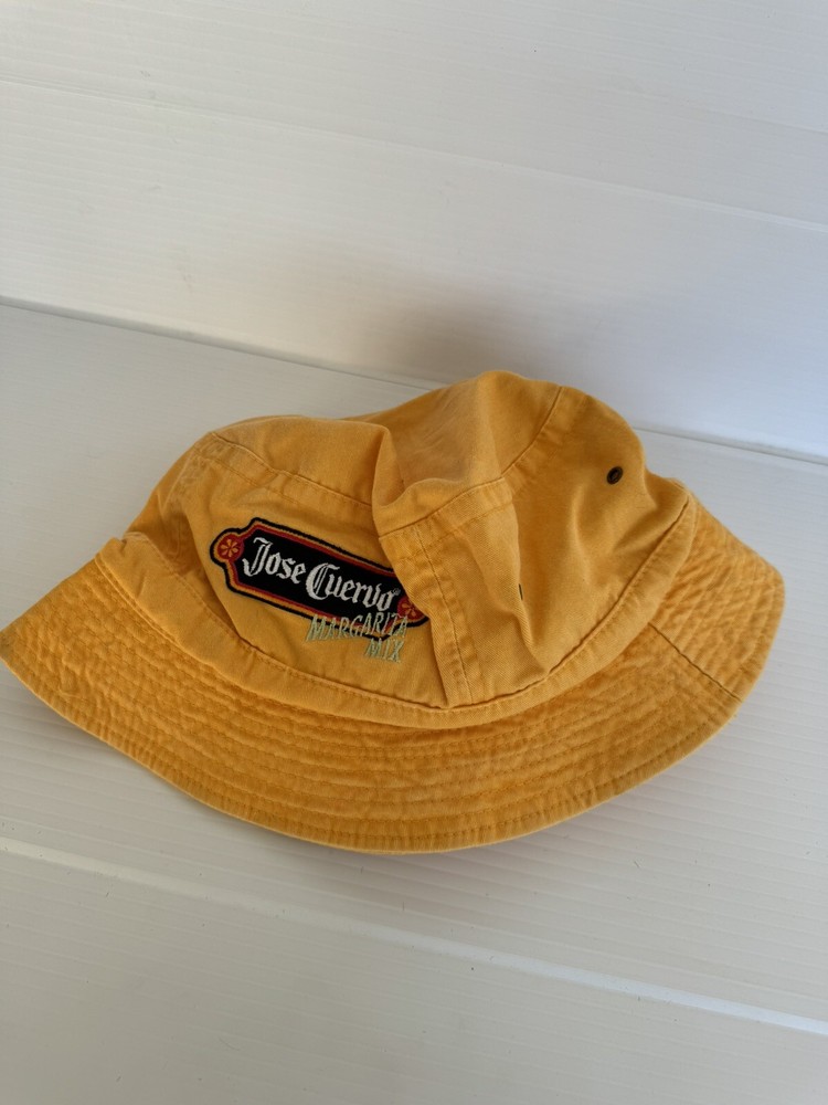 Jose Cuervo Margarita Mix Colorado Rockies Bucket Hat Yellow Promo Giveaway