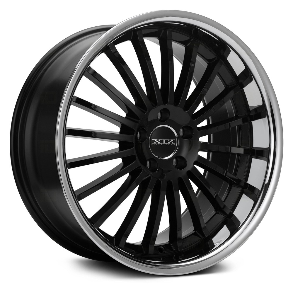 XIX Exotic X59 20x10 Black Wheel 5x114.3 Bolt Pattern 25 Offset