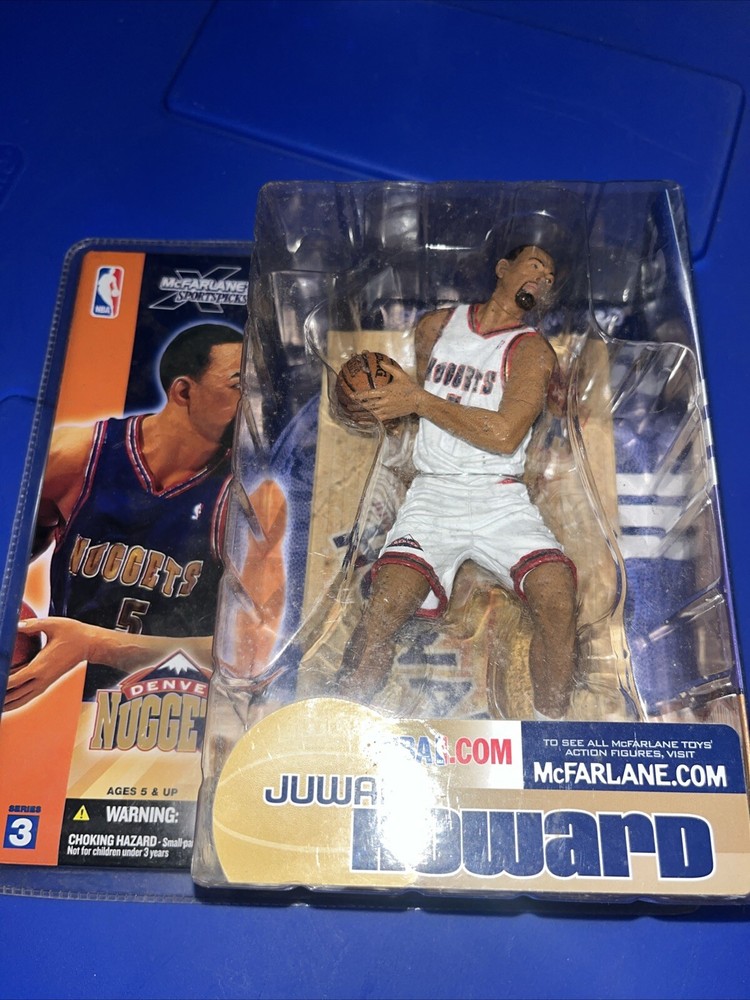 McFarlane Juwan Howard NBA Series 3 Denver Nuggets Variant Sports Figure 2003