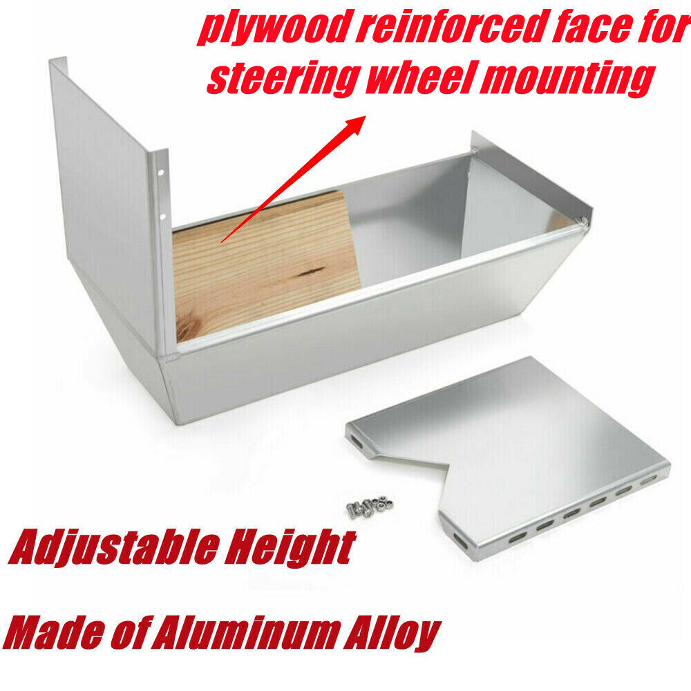 T-H Marine SCM2DP Aluminum Adjustable Welded Bending Boat Steering Console Mount