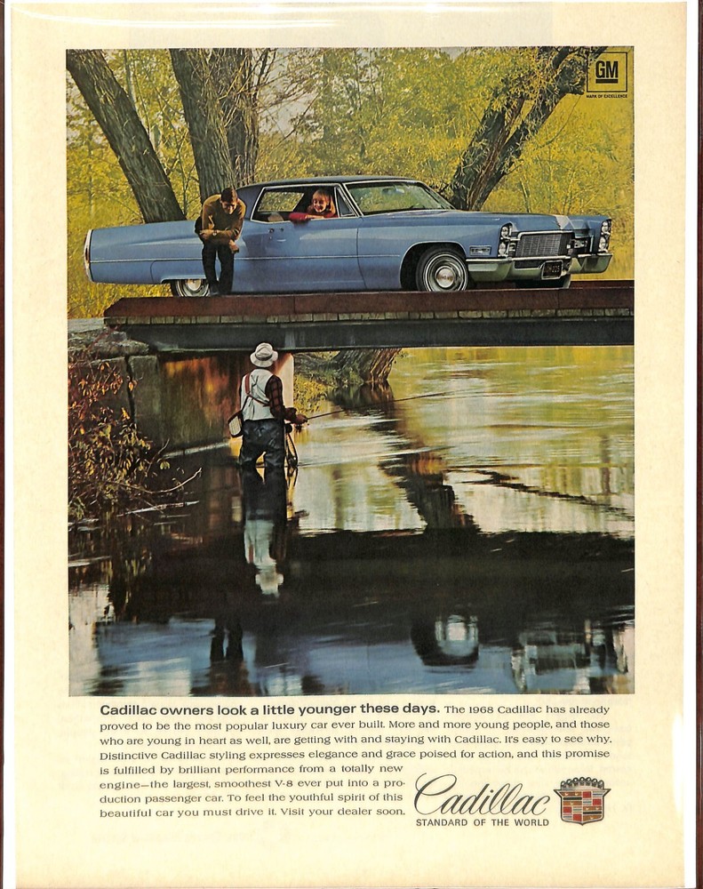 Cadillac Vintage Print Ad - 