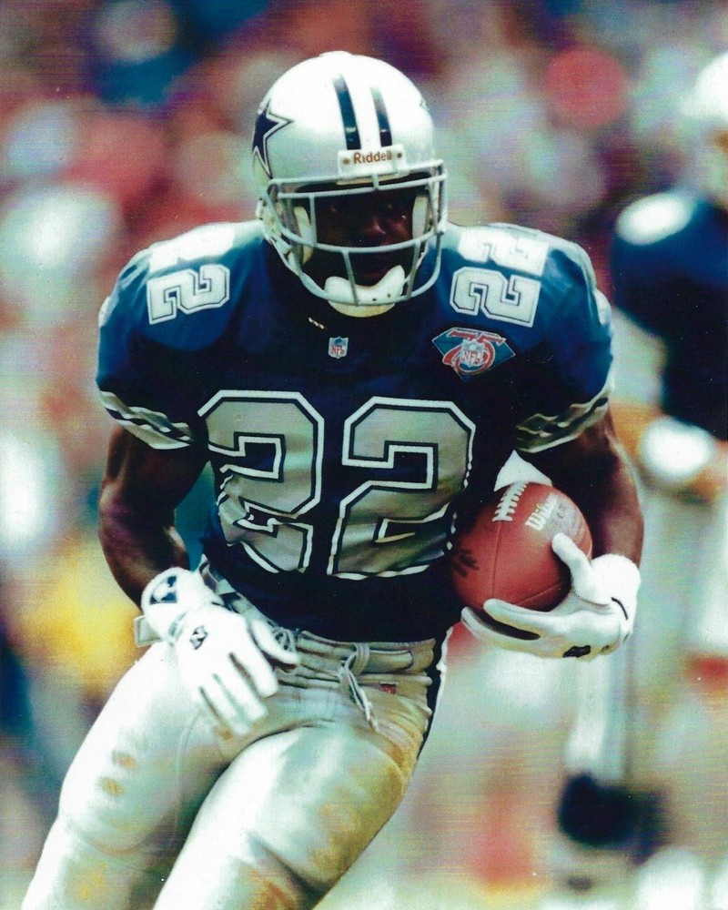 Emmitt Smith Warrior Player 8x10 Picture Celebrity Print