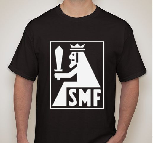 Vintage SMF Solingen WW2 German Dagger Knife Logo T-Shirt