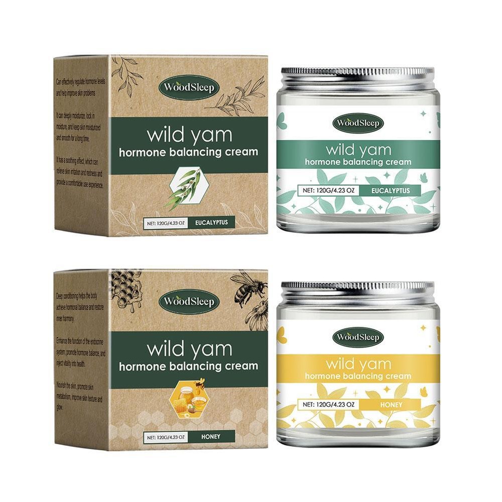 Wild Yam Hormone Balancing Cream Organic,Menopause Hot Flash Sweats Relief L5 би