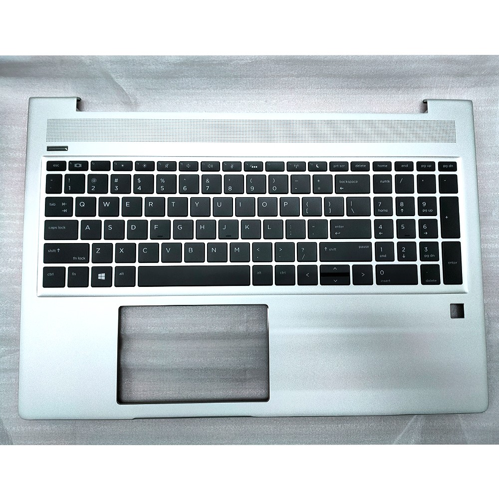 New Palmrest Backlit Keyboard For HP ProBook 450 G6 450 G7 L45090-001 Silver