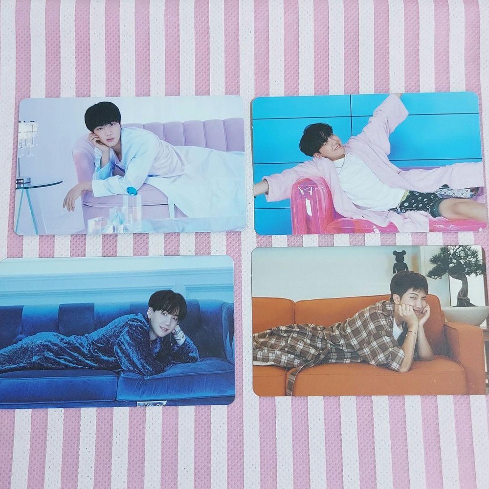 Official Be Photo Card BTS Set Of 8 Pieces