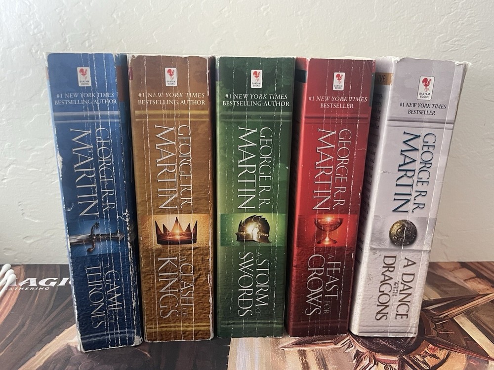 Game of Thrones Paperback Set 5 Books by George R.R. Martin-image