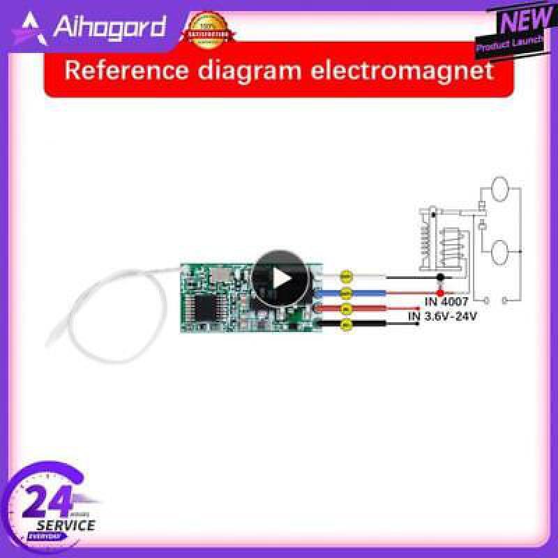 Universal 433mhz RF Remote Control Switch Relay Receiver DC 3.6V to 24V 1CH