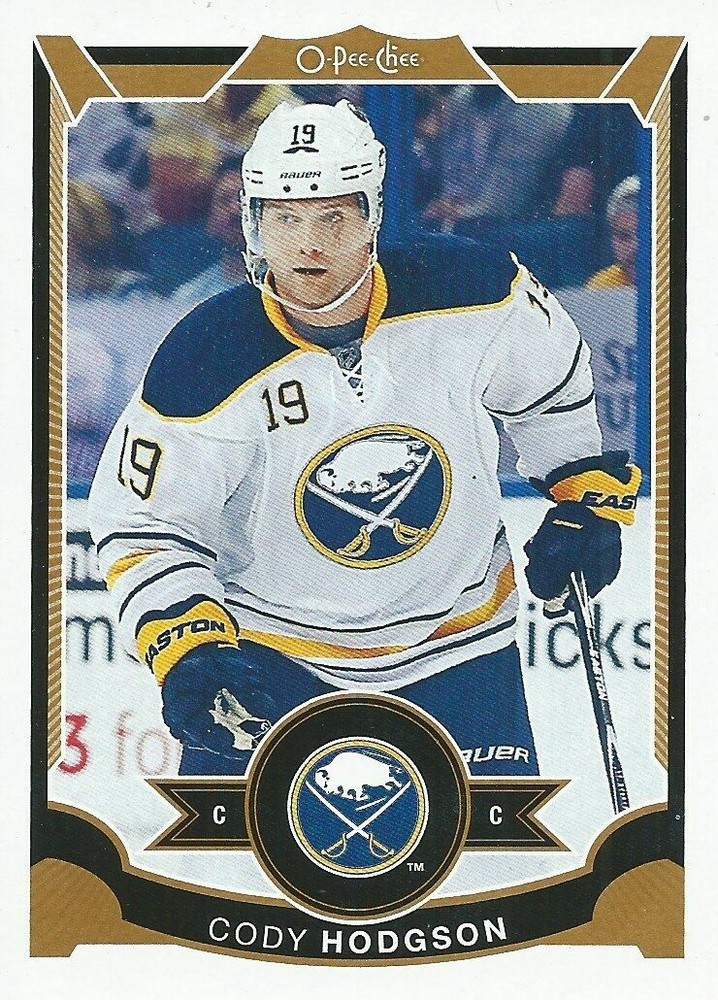 Cody Hodgson 2015-16 O-Pee-Chee Base Card #363