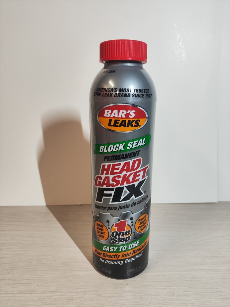 Bar's Leaks Permanent Head Gasket Repair No Draining Required 24oz