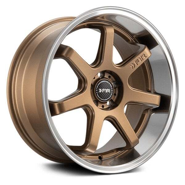 F1R FC7 18x8.5 5x100 +35 Offset Bronze Wheel Rim
