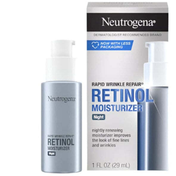 Neutrogena Retinol Night Moisturizer for Wrinkles - 29ml Rapid Repair