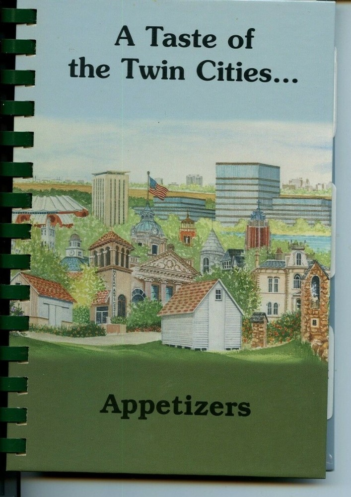 Twin Cities Appetizers Cookbook by St Joseph Medical Center Illinois  -image