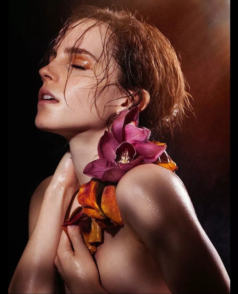 Emma Watson Editorial Makeup Celebrity Photo Print 4x6
