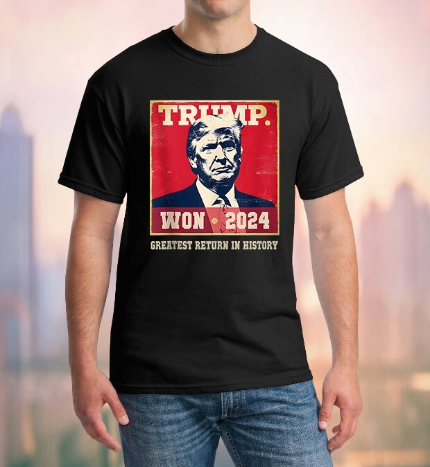 Victory Trump Vance Won Greatest Return In History Comeback Sweatshirt T-shirt