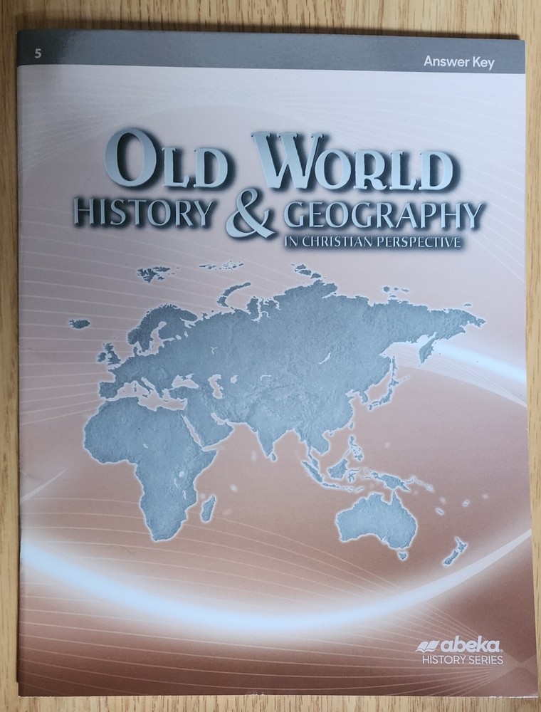 ABEKA Old World History & Geography in Christian Perspective ANSWER KEY-image