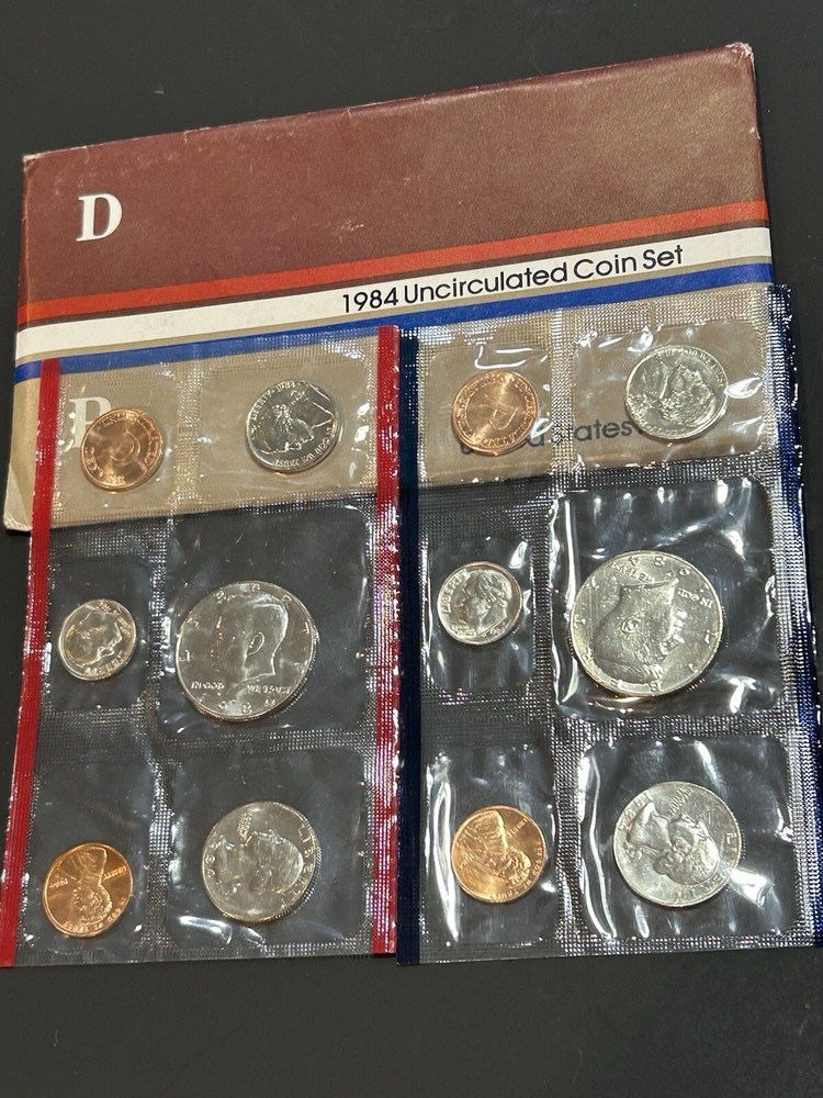 1984 P and D US Mint Uncirculated Coin Set LOW Shipping!!!
