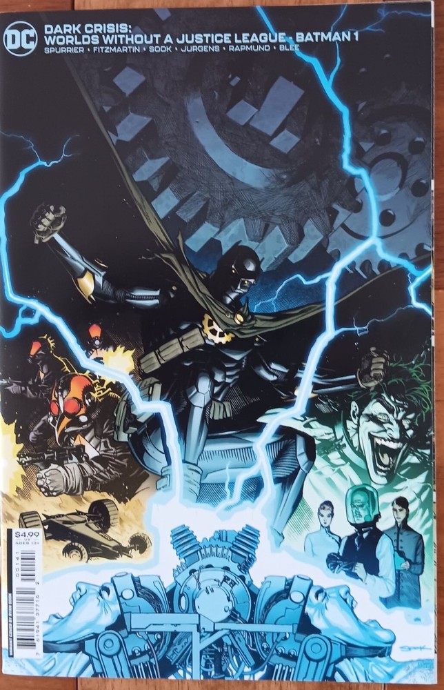 Dark Crisis: Worlds Without a Justice League - Batman #1B Variant DC 2023 NM-image