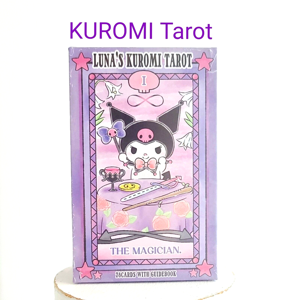 Sanrio Kuromi 78-Card Tarot Deck with Guidebook and Box by Luna Factory
