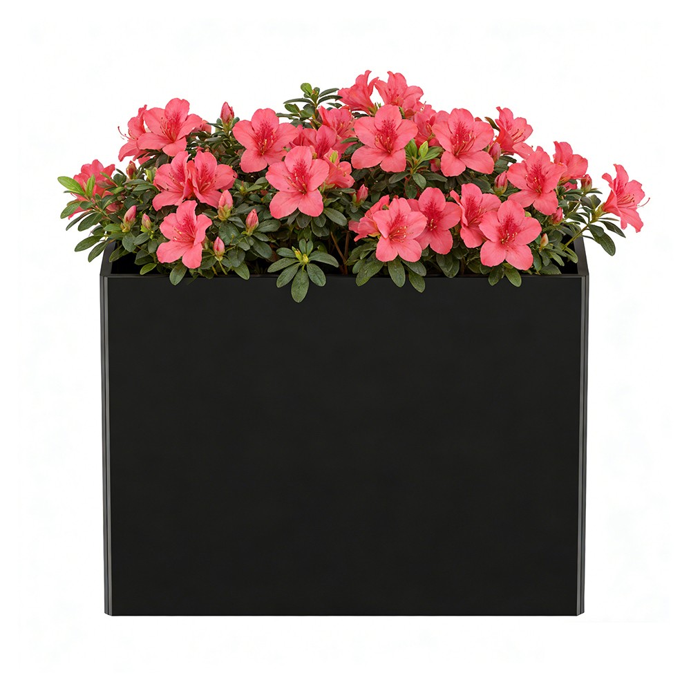 32x12x24 inch Large Galvanized Steel Planters Metal Garden Planter for Outdoors