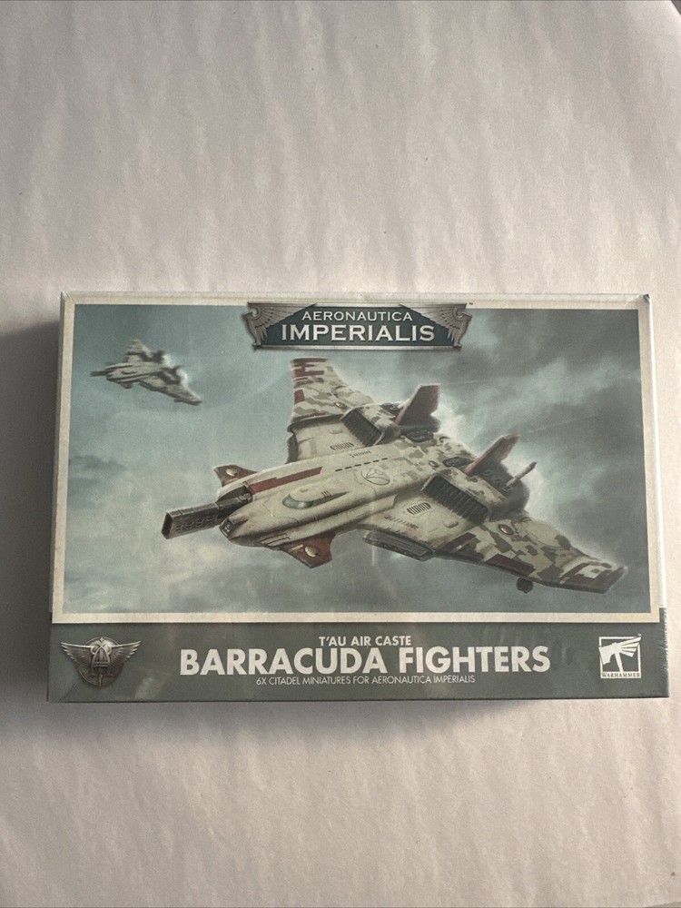 Aeronautica Imperialis T'au Air Caste Barracuda Fighters 6 Miniatures