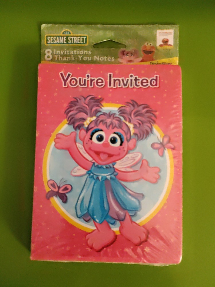 Abby Cadabby Birthday Party Invitations and Thank You Notes Set-image