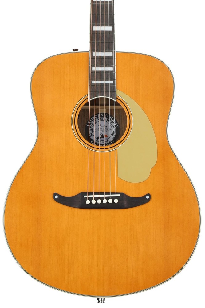 Fender California Vintage Palomino Acoustic-electric Guitar - Aged Natural