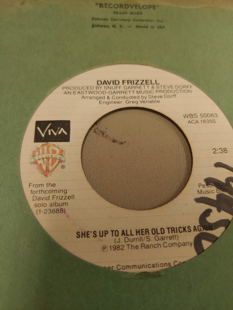 DAVID FRIZZEL SHE'S UP TO ALL HER OLD TRICKS AGAIN 7