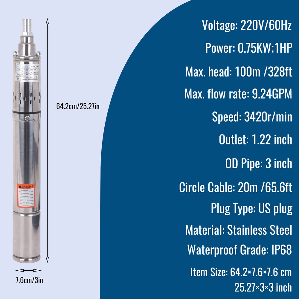 Deep Well Submersible Pump 3
