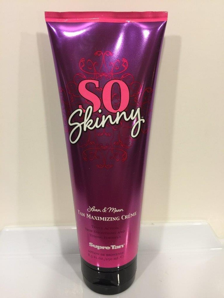 Supre Tan SO SKINNY MAXIMIZER Indoor Tan Tanning Bed Lotion