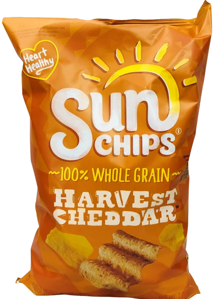 Sun Chips Harvest Cheddar Whole Grain Chips 7 oz Sunchips