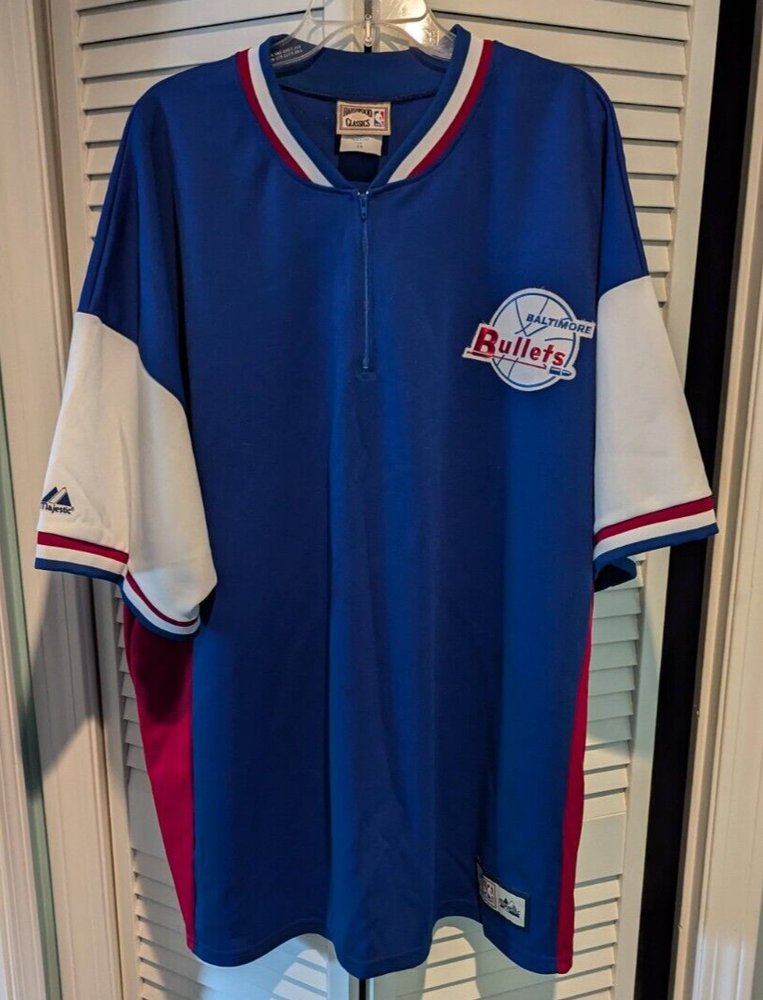 Vintage ABA NBA Baltimore Bullets Hardwood Classics Jersey-image