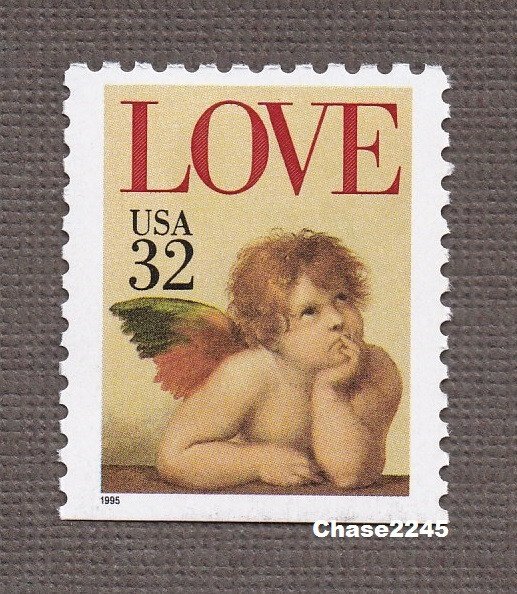 Scott #2959 Love Angel 32c (Denominated Booklet Single) 1995 Mint NH Single
