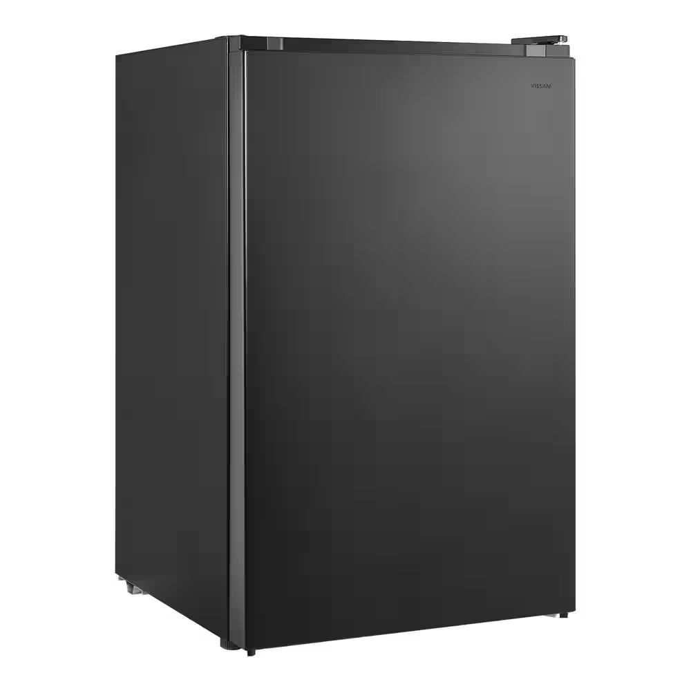 Dorm 4.3Cu-ft Black Reversible Door Interior Chiller Compact Mini Refrigerator