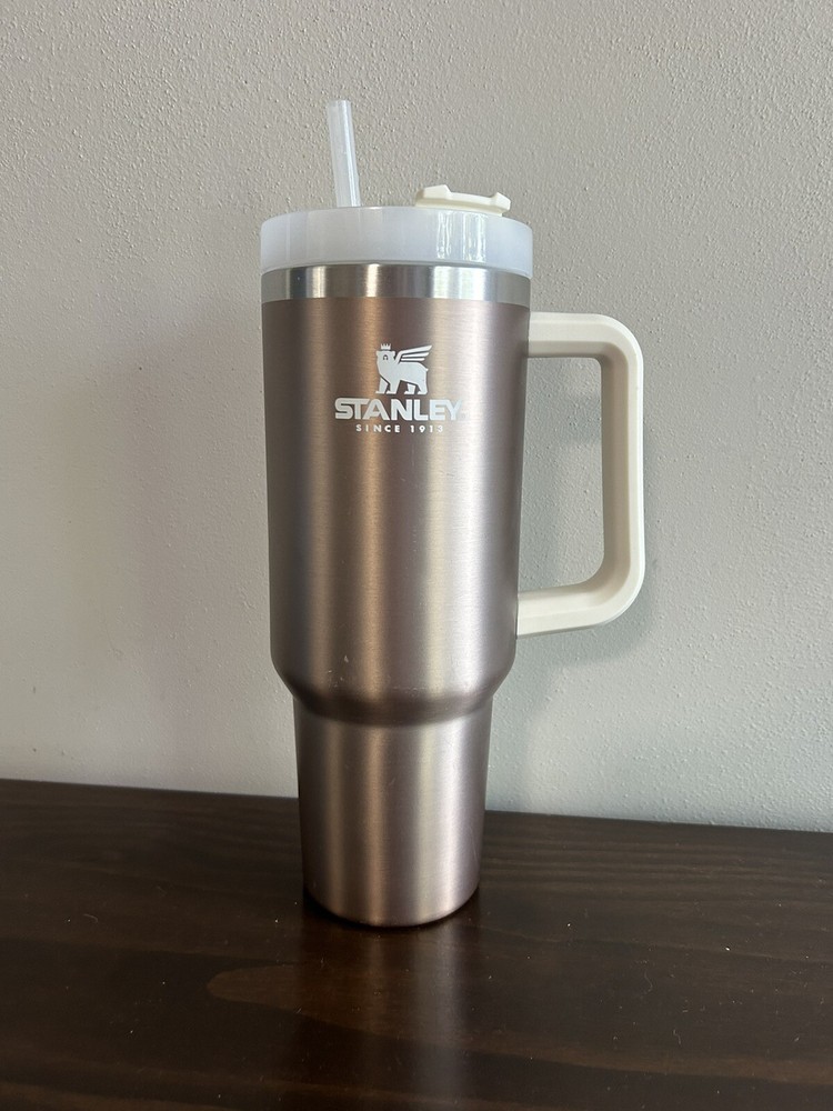 Stanley The Quencher H2.0 Flowstate 40oz Tumbler W/ Straw - Rose Quartz Glow