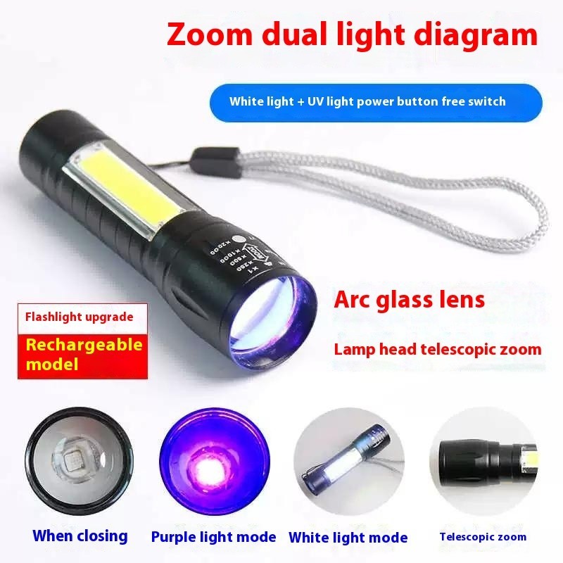 Automotive AC UV Leak Detector Kit with Glasses and Dye LA01