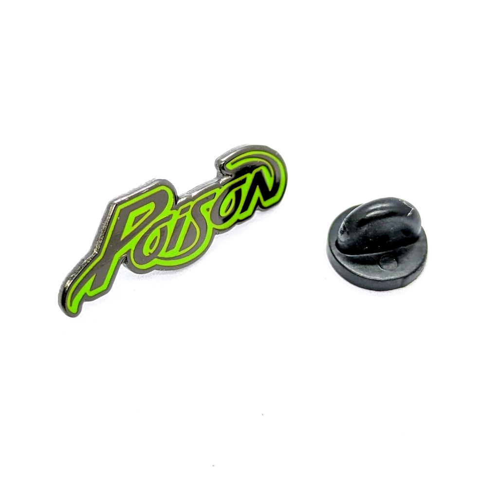 POISON (BAND) PIN Music 80's/90's American Metal Rock Band Gift Enamel Brooch