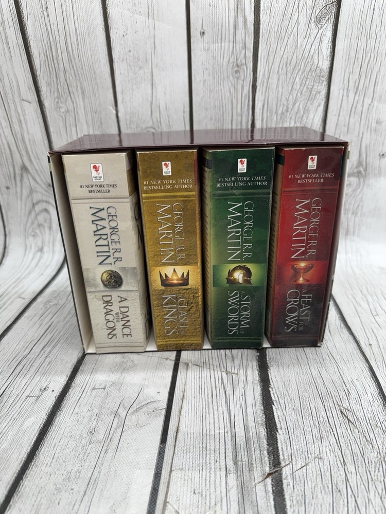 Game of Thrones 4-Book Set by George R.R. Martin - A Song of Ice and Fire-image
