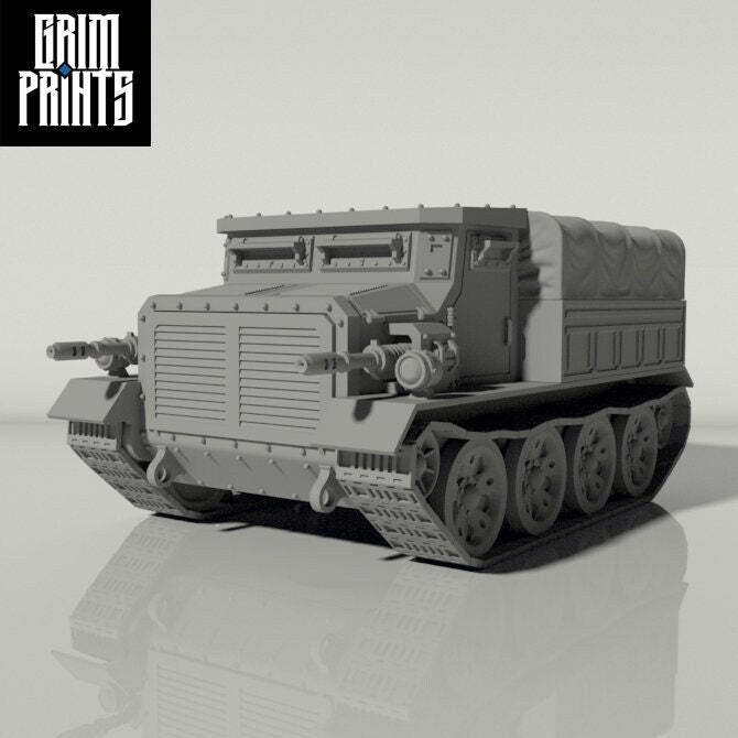 Grim Prints AT-45 Transport proxy for Grimdark tabletop wargaming