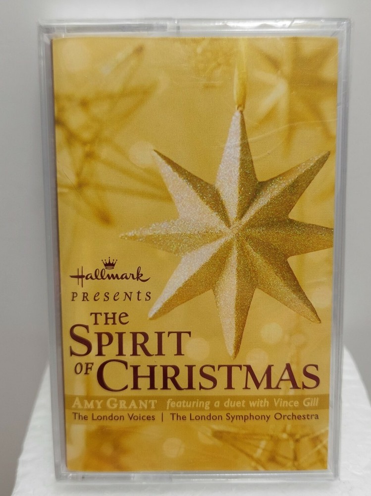 Hallmark The Spirit of Christmas Amy Grant Casette Tape London Symphony