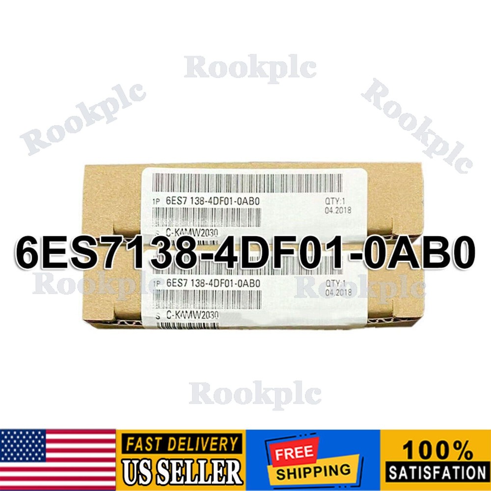 New Siemens Electronics module for ET200S 6ES7138-4DF01-0AB0 6ES7 138-4DF01-0AB0