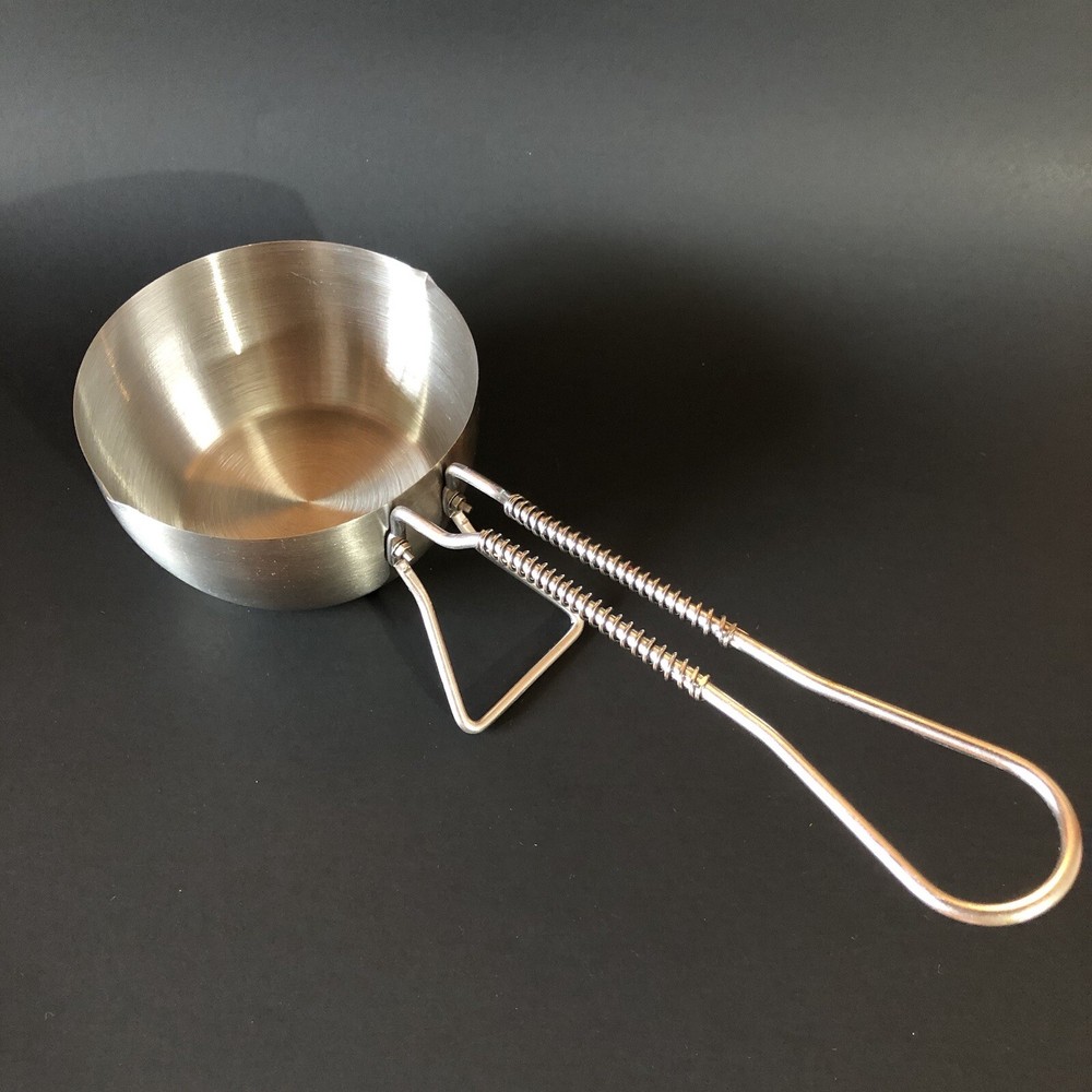 Stainless Steel Tadka Pan 3 Cup Capacity